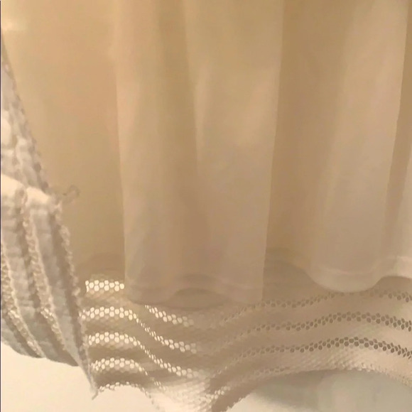 Sans Souci White Layered Skater Skirt - size Small - Picture 9 of 13